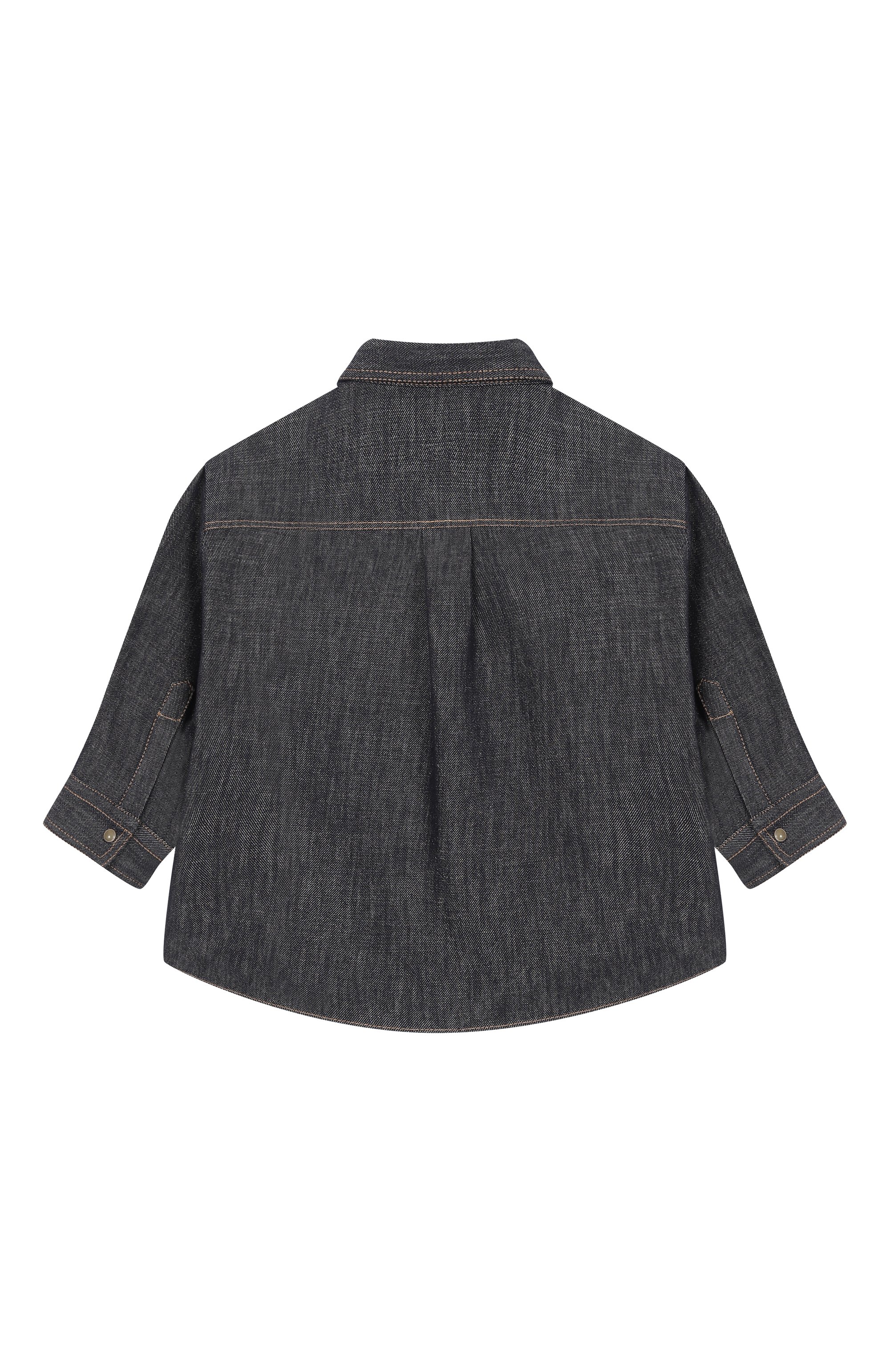 Джинсовая рубашка BRUNELLO CUCINELLI, арт. BB148C864A, фото 2