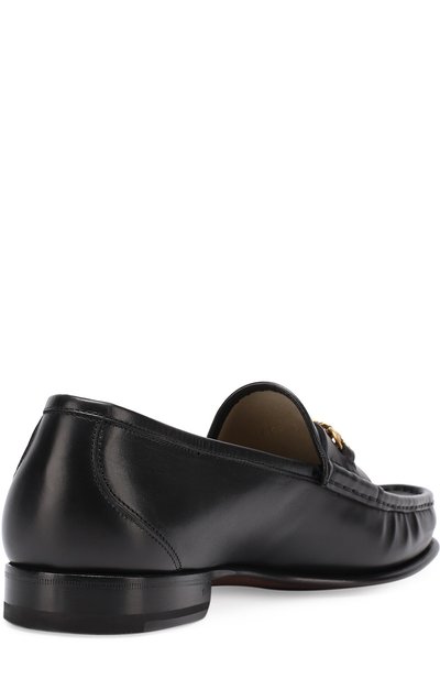 Кожаные лоферы с декоративной цепью TOM FORD, арт. J1060T-VSP, фото 4