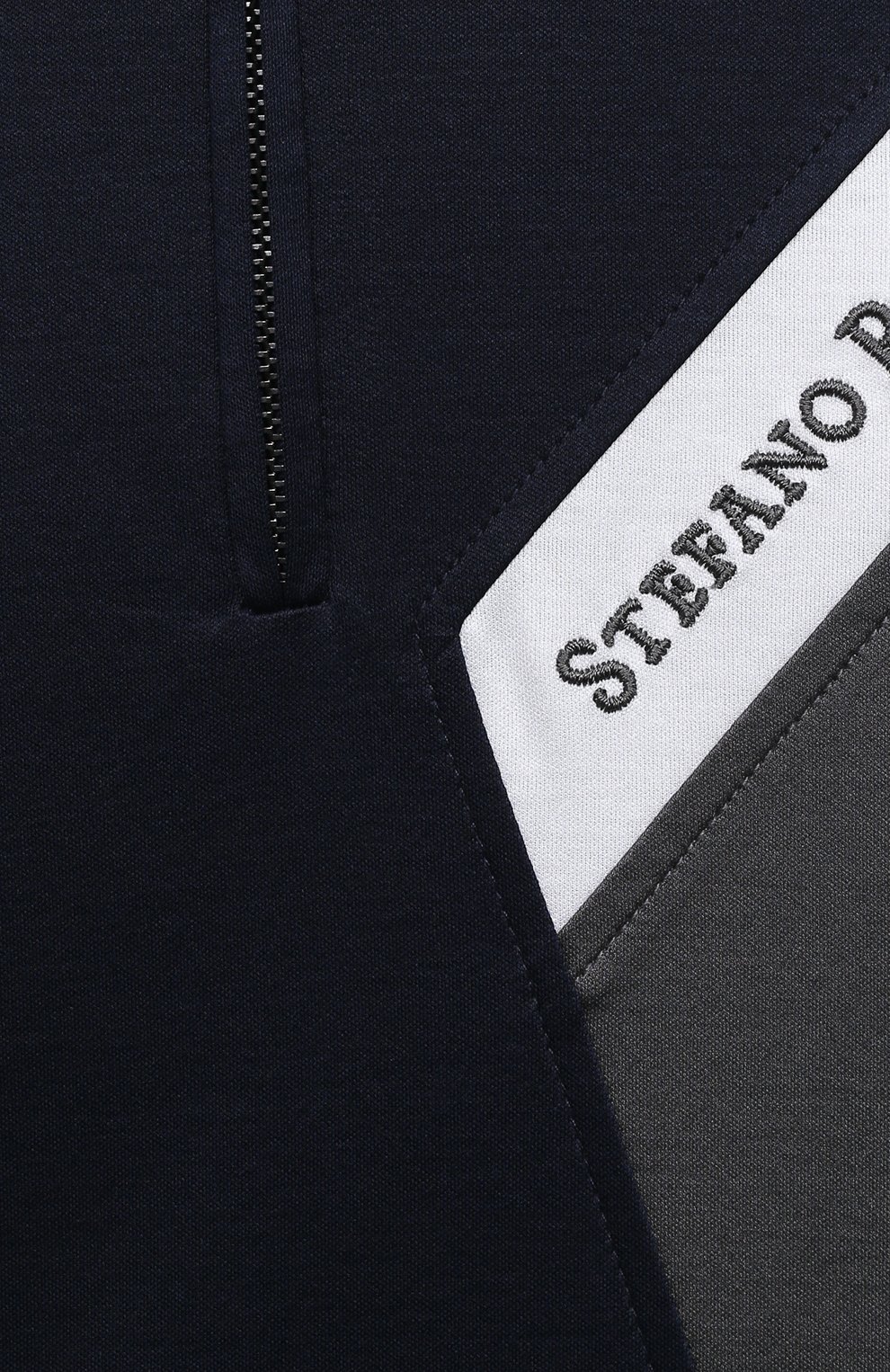 Хлопковое поло STEFANO RICCI JUNIOR синего цвета по цене 77400 руб., арт. KY01038P30/Y23456, фото 3 Хлопковое поло STEFANO RICCI JUNIOR, арт. KY01038P30/Y23456, фото 3