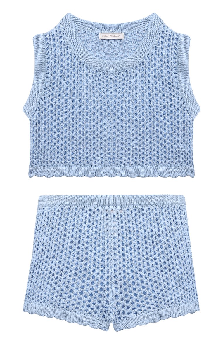 Комплект из топа и шорт MONNALISA, арт. 17C063, фото 1