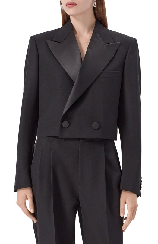 Шерстяной жакет Armarium ARMFWB009/W022 Чёрный  ARMFWB009/W022 Фото 3