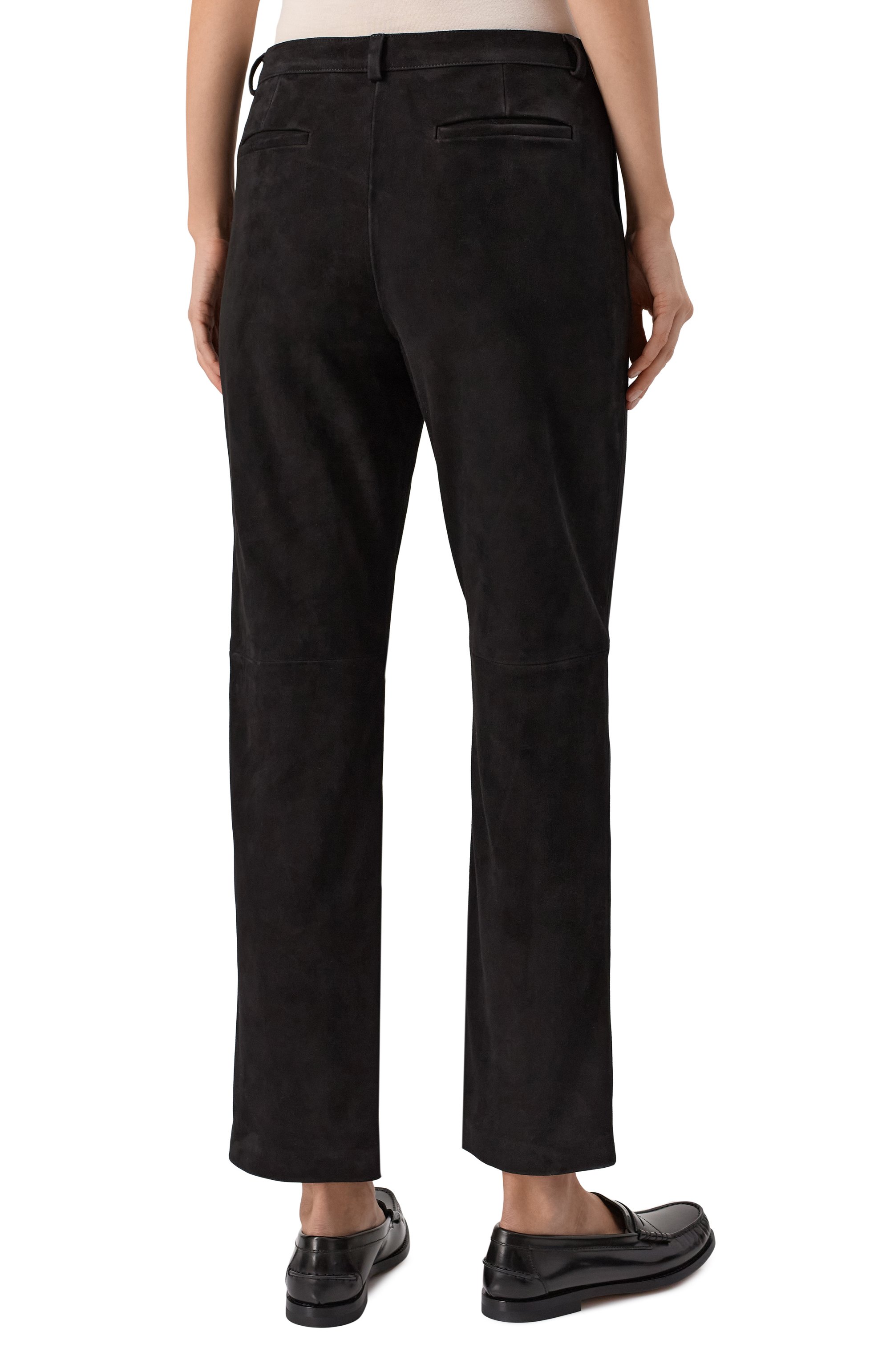 Замшевые брюки 12 STOREEZ, арт. 127841, фото 4