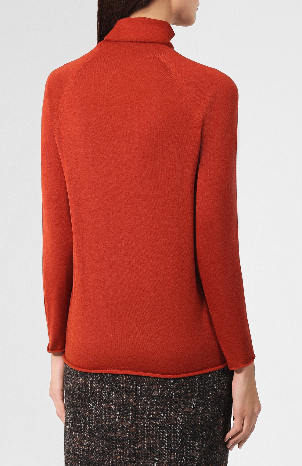 Водолазка из смеси кашемира и шелка KITON, арт. D48703053, фото 4