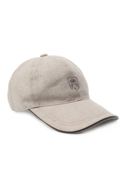 Мужская бейсболка из шелка и шерсти CORNELIANI, арт. 250500-2529216