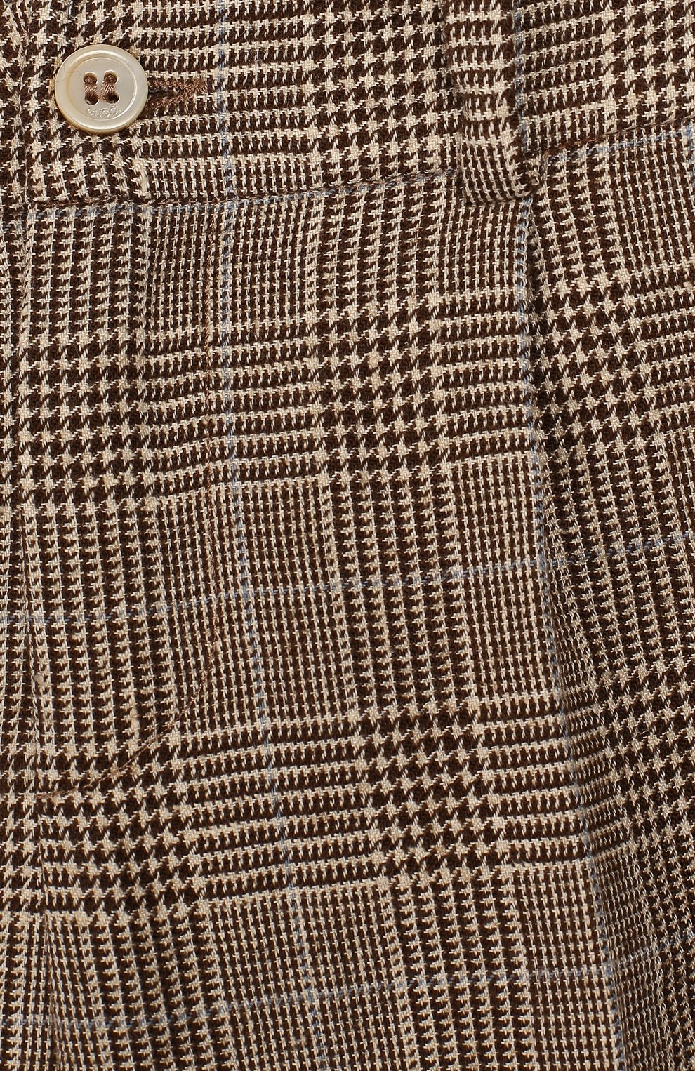 Брюки из шерсти и льна GUCCI, арт. 599475/XWAGI, фото 3