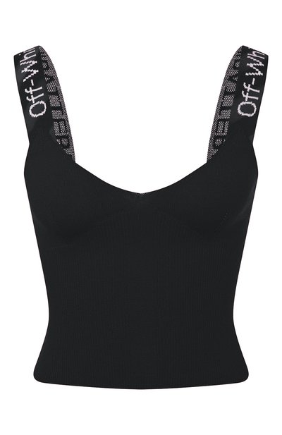 Женский топ из вискозы OFF-WHITE, арт. 0WHD011R21KNI001