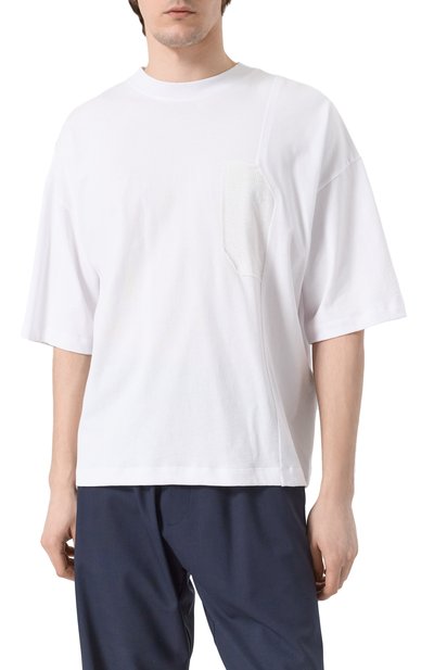 Хлопковая футболка ISABEL BENENATO, арт. UJ02S25, фото 3