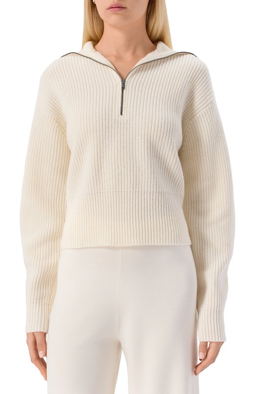 Свитер из шерсти и кашемира Max Mara NADAR Белый  NADAR Фото 3