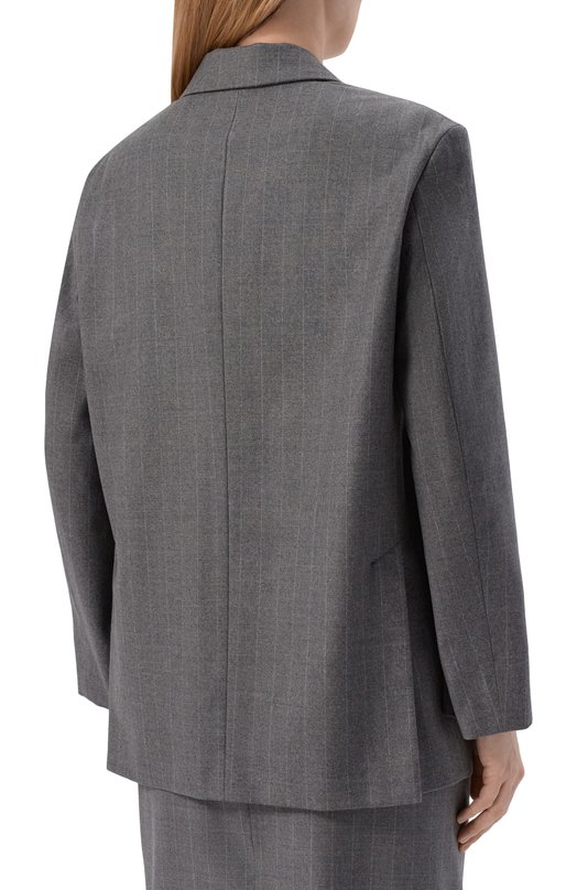 Шерстяной жакет Windsor 52 DS609 10018353/30049192 Серый  52 DS609 10018353/30049192 Фото 4