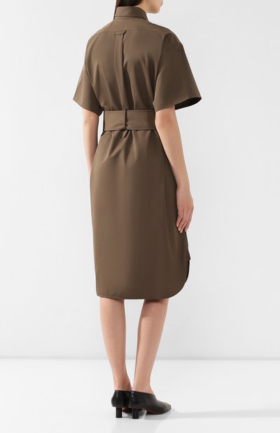 Хлопковое платье BOTTEGA VENETA, арт. 563045/VF1Y0, фото 4