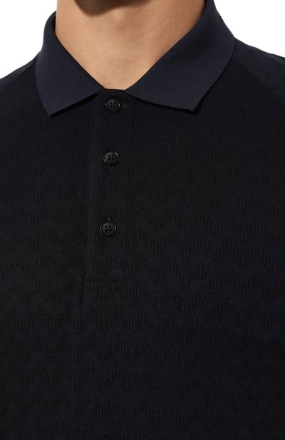 Поло из вискозы и кашемира GIORGIO ARMANI, арт. 3RSF56/SJTEZ, фото 5