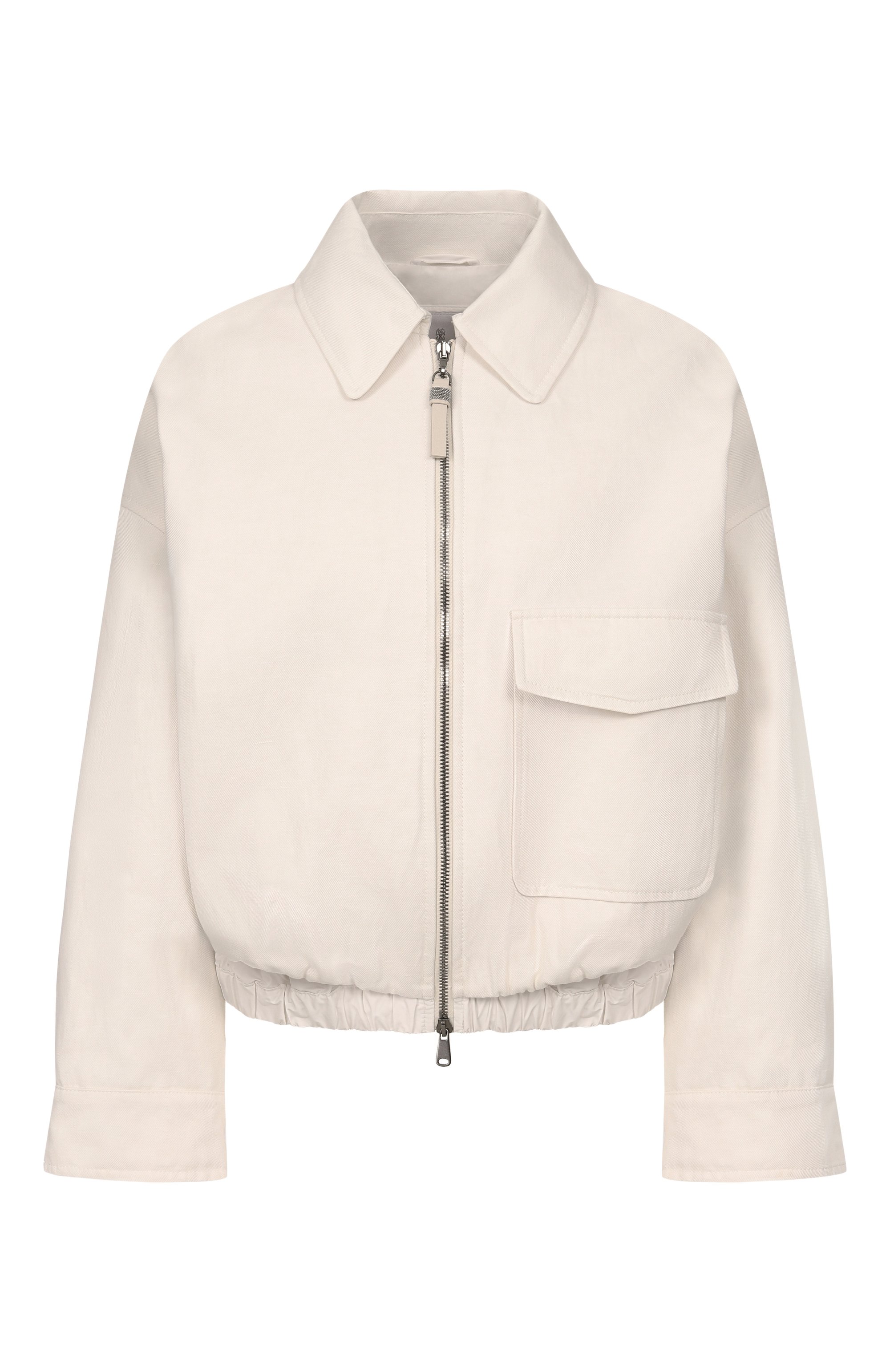 Куртка из хлопка и льна BRUNELLO CUCINELLI, арт. ML1187662, фото 1