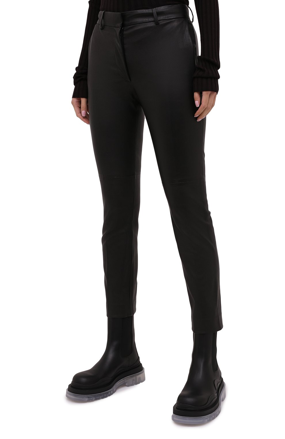 Кожаные брюки JOSEPH, арт. JF004962, фото 4