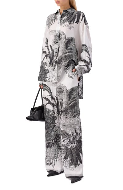 Шелковые брюки THE ATTICO, арт. 260WCP00258/SSS026PR, фото 2