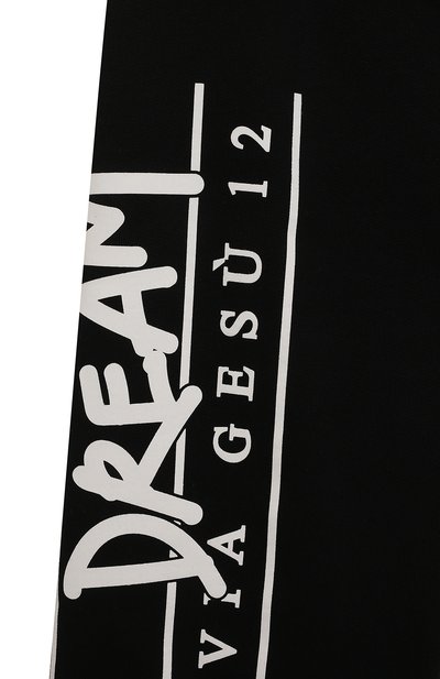 Хлопковые джоггеры VERSACE черного цвета по цене 26400 руб., арт. 1002581/1A03629/4A-6A, фото 3 Хлопковые джоггеры VERSACE, арт. 1002581/1A03629/4A-6A, фото 3