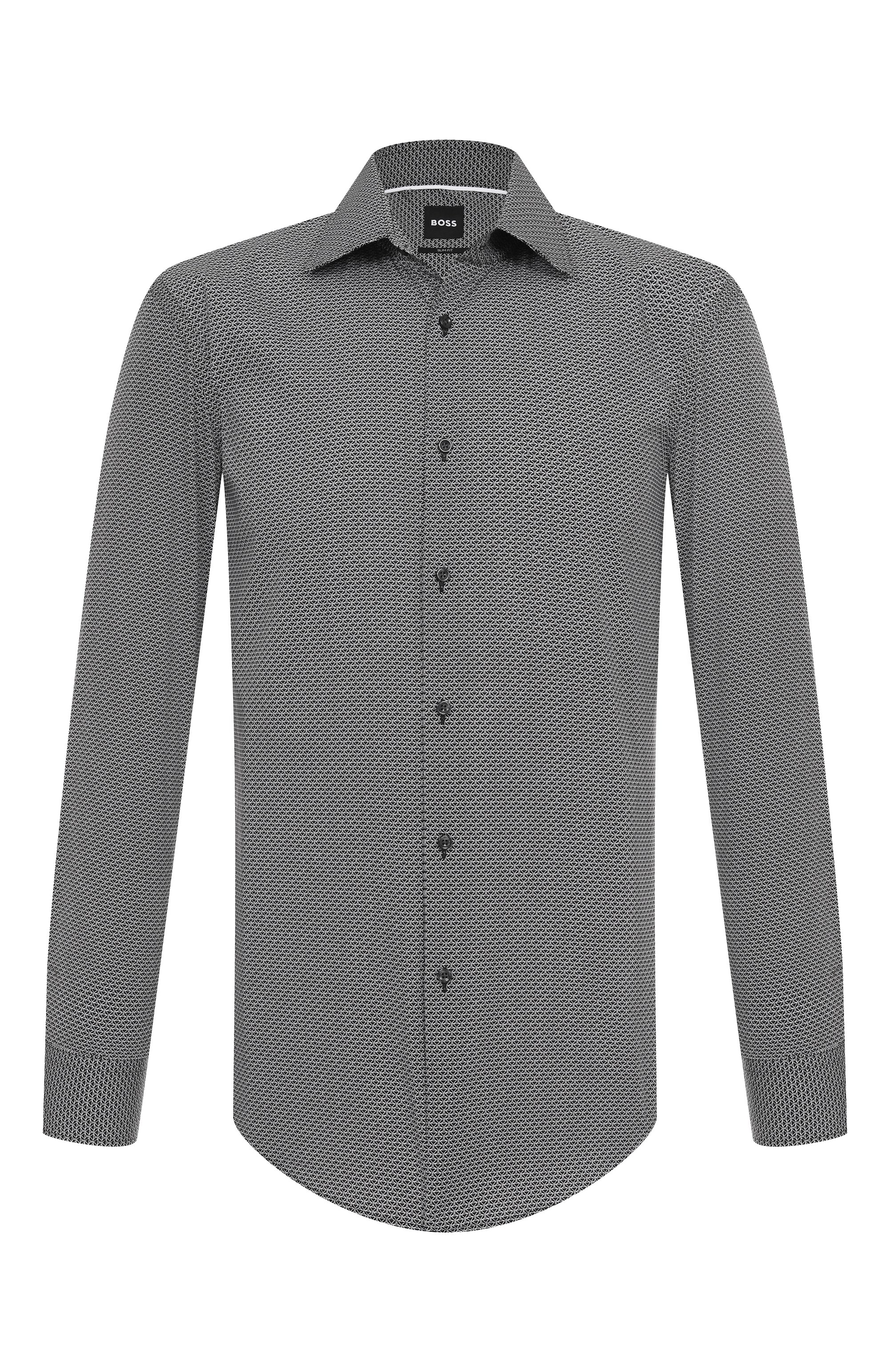 Хлопковая рубашка BOSS, арт. 50551363, фото 1