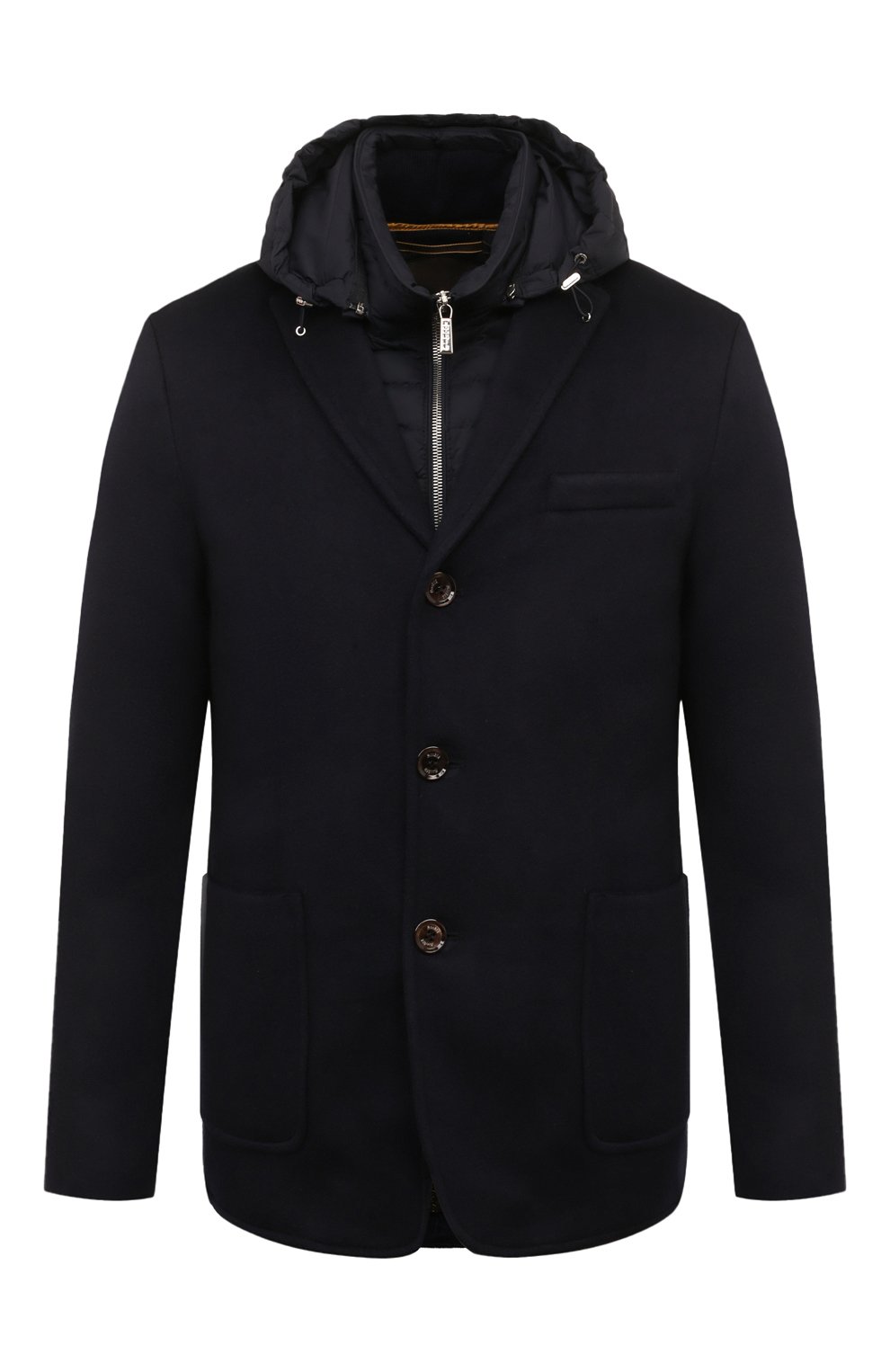 Кашемировая куртка bellotto-mrw MOORER темно-синего цвета по цене 559000 руб., арт. BELL0TT0/BAB, фото 1 Кашемировая куртка bellotto-mrw MOORER, арт. BELL0TT0/BAB, фото 1