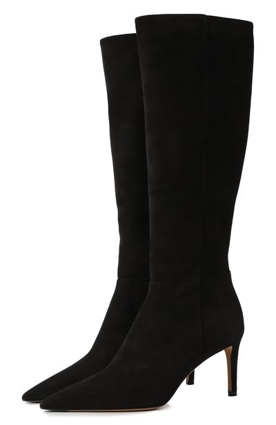 Женские замшевые сапоги KITON, арт. D58833K0525F12