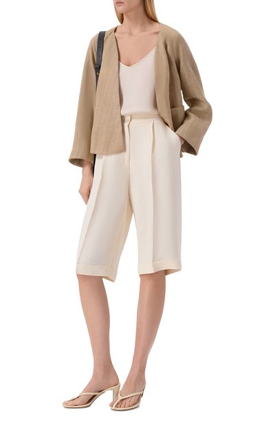 Льняной жакет LORENA ANTONIAZZI, арт. E2623GA20A/5285, фото 2