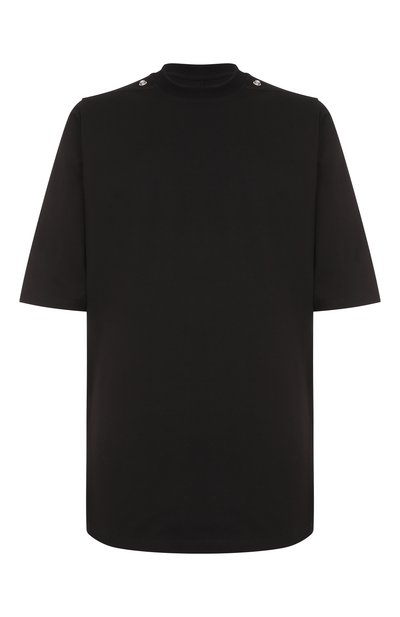 Мужская хлопковая футболка RICK OWENS, арт. RU02E1249/BAES2