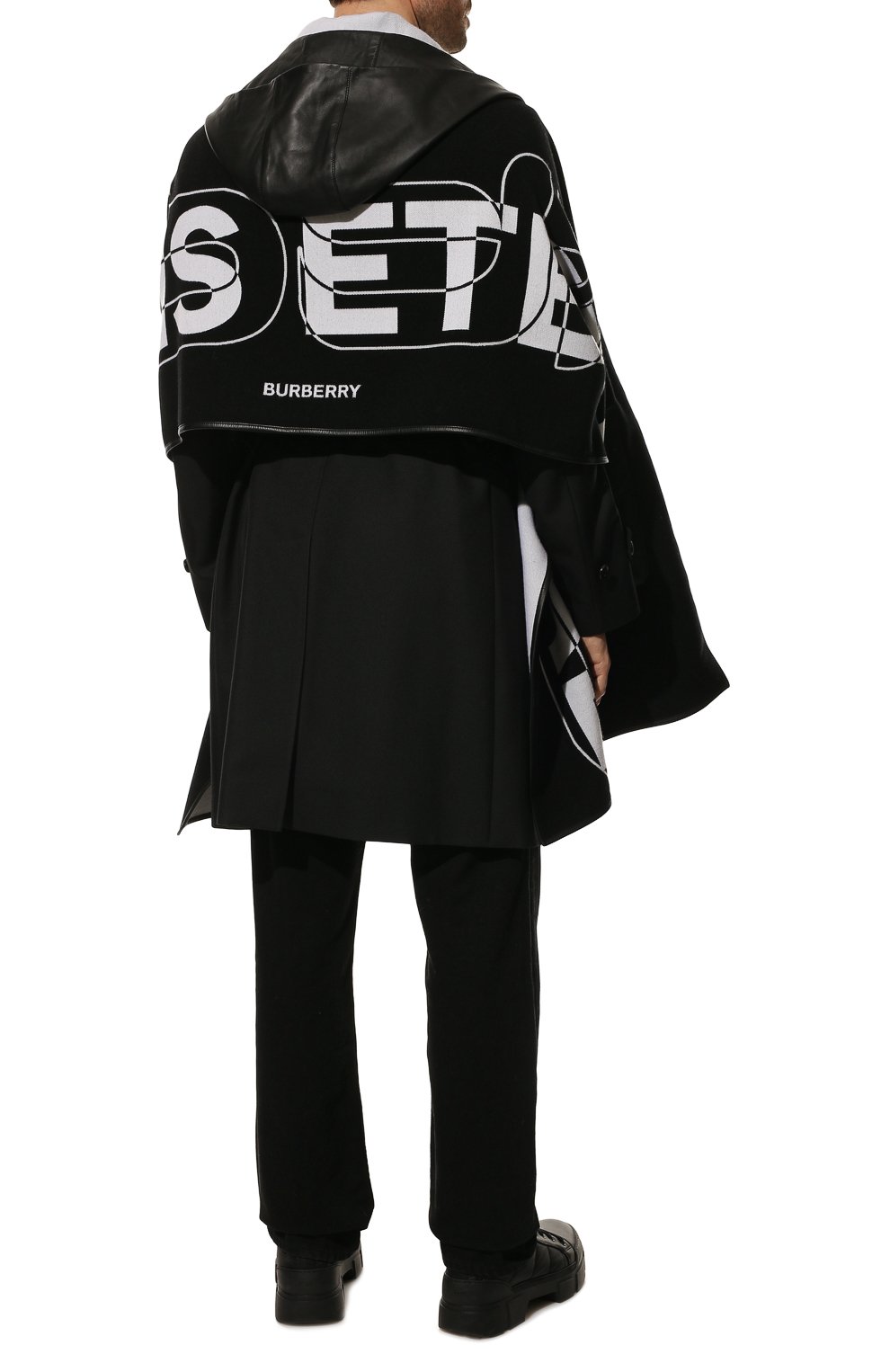 Шерстяная накидка BURBERRY, арт. 8049734, фото 2