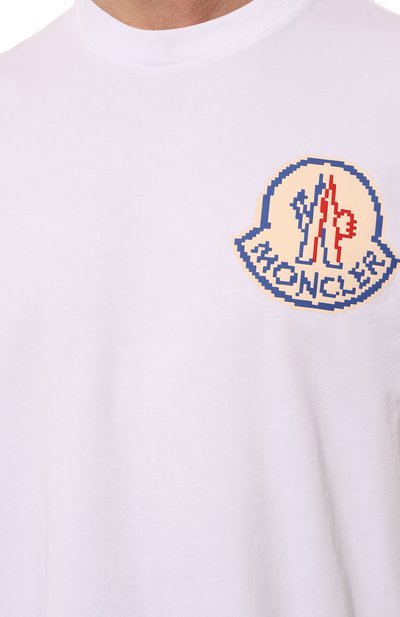 Хлопковая футболка MONCLER, арт. 8C000-04-83927, фото 5