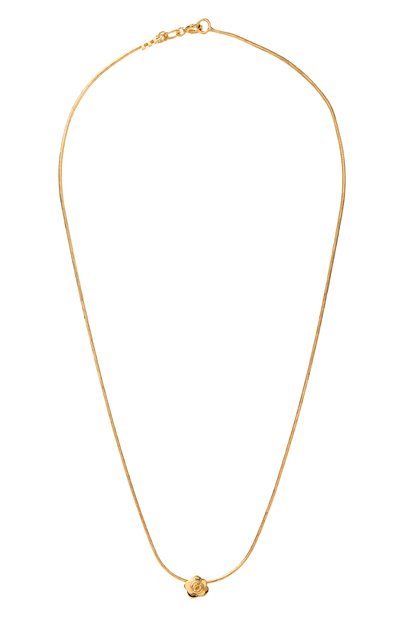 Женское подвеска mini flower с цитрином MOONKA, арт. FLW-925YG-NK00-CTR