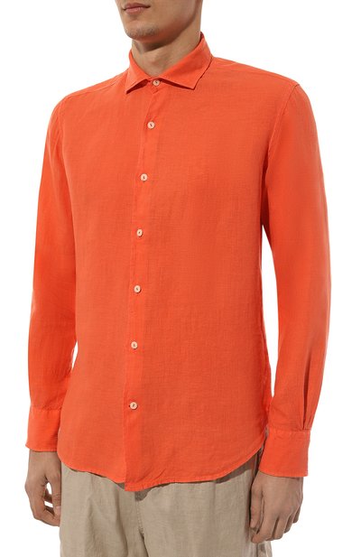 Льняная рубашка MC2 SAINT BARTH, арт. STBM/PAMPL0NA/03763F, фото 3