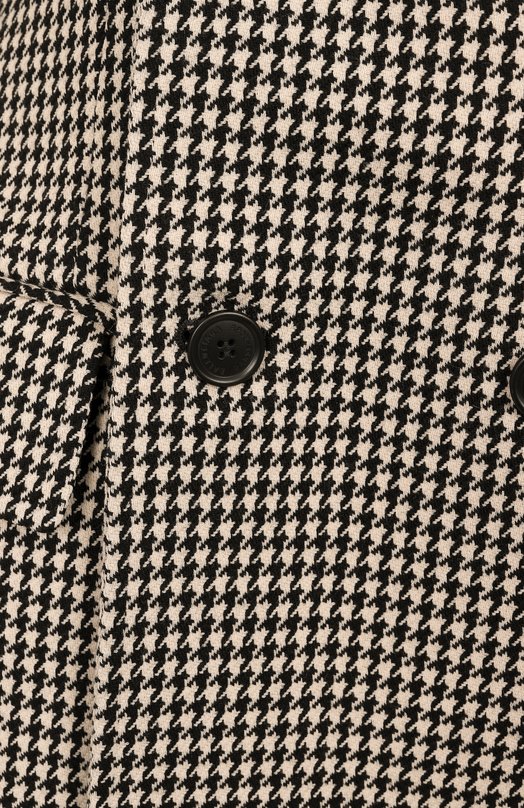 Шерстяной жакет Balenciaga 794461/TST06 Чёрно-белый  794461/TST06 Фото 6