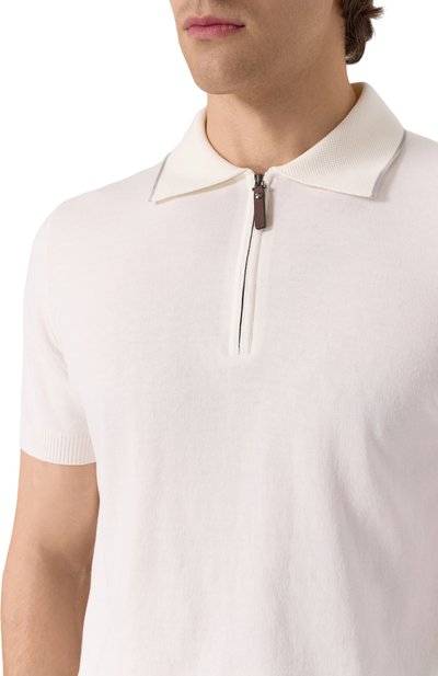 Хлопковое поло CANALI, арт. C1052/MK02261, фото 5