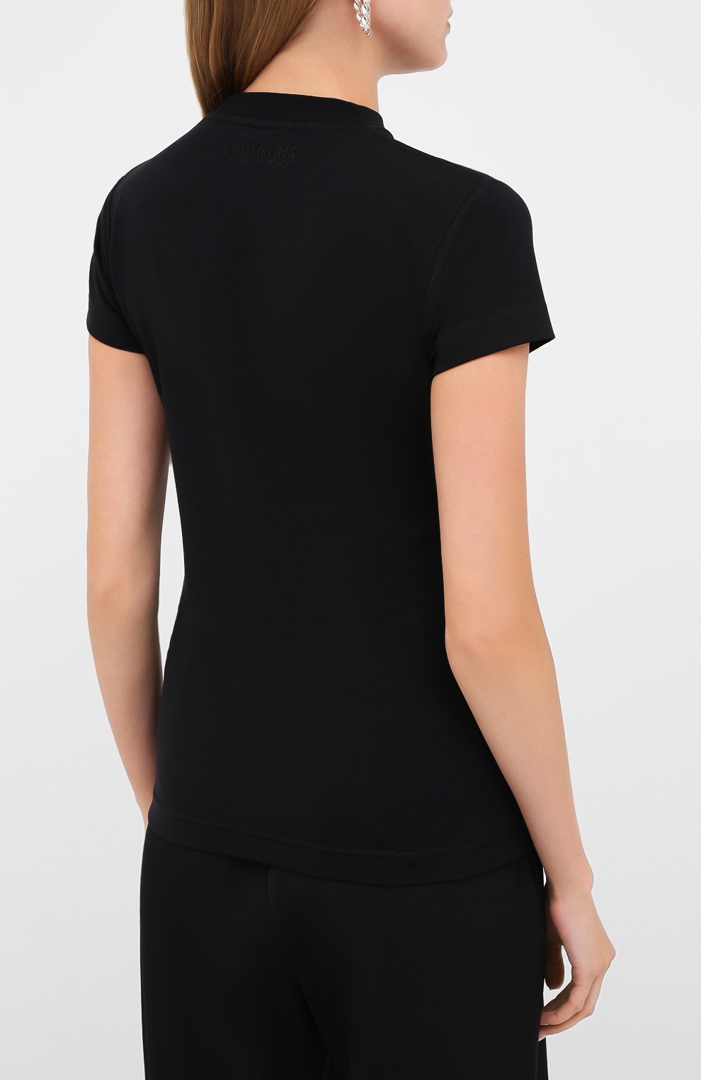 Футболка VETEMENTS, арт. WAH21TR523 1607/BLACK, фото 4