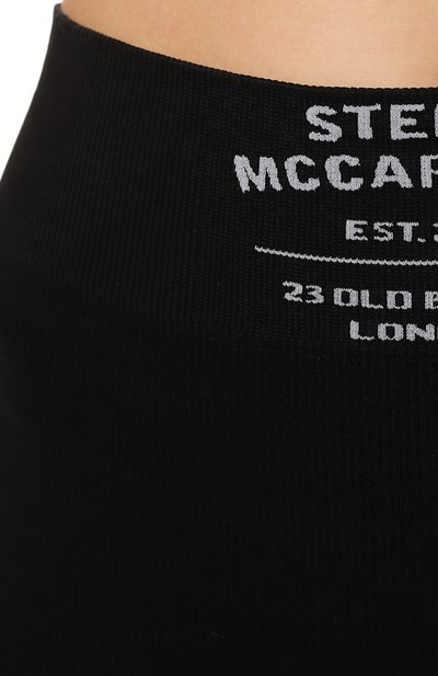 Хлопковые шорты STELLA MCCARTNEY черного цвета по цене 14500 руб., арт. S6N601160, фото 5 Хлопковые шорты STELLA MCCARTNEY, арт. S6N601160, фото 5