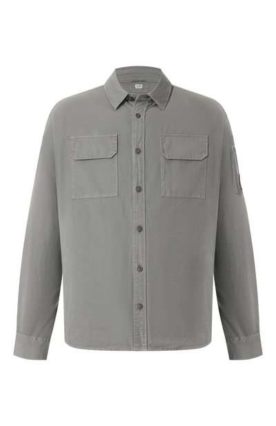 Мужская хлопковая рубашка C.P. COMPANY, арт. 18CMSH140A110143G