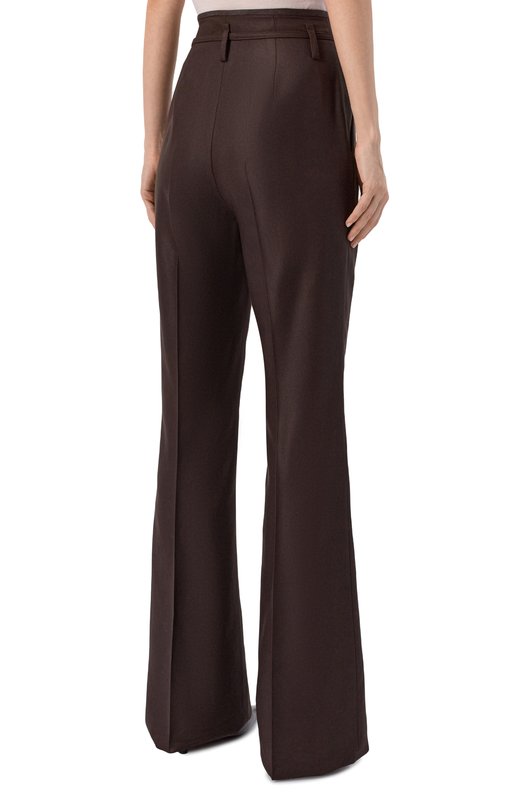 Шелковые брюки MVST M25.1PW.T004/ZEGNA Коричневый  M25.1PW.T004/ZEGNA Фото 4