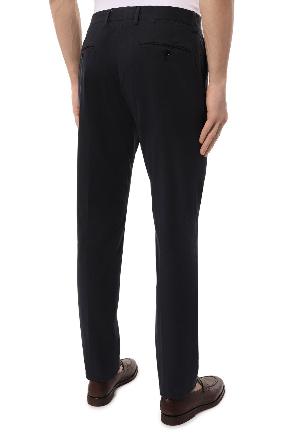 Хлопковые брюки ZEGNA, арт. UDI17A7/TR00, фото 4