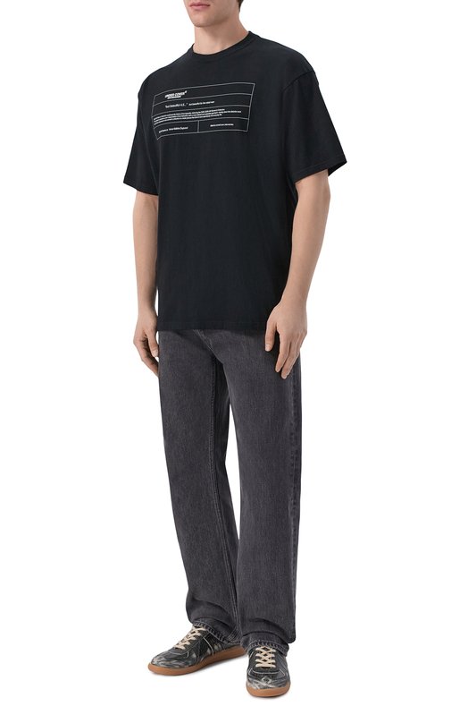 Хлопковая футболка Undercover UC1F3803 Чёрный  UC1F3803 Фото 2