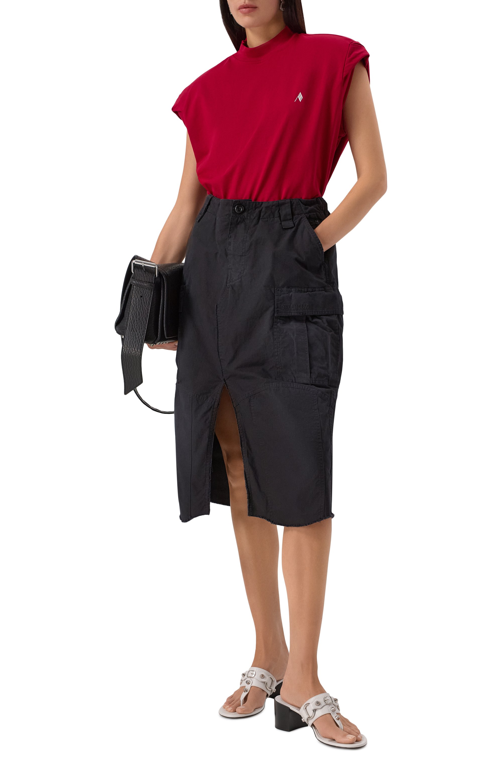 Кожаные мюли city 50 BALENCIAGA, арт. 828013/WAD4Y, фото 3