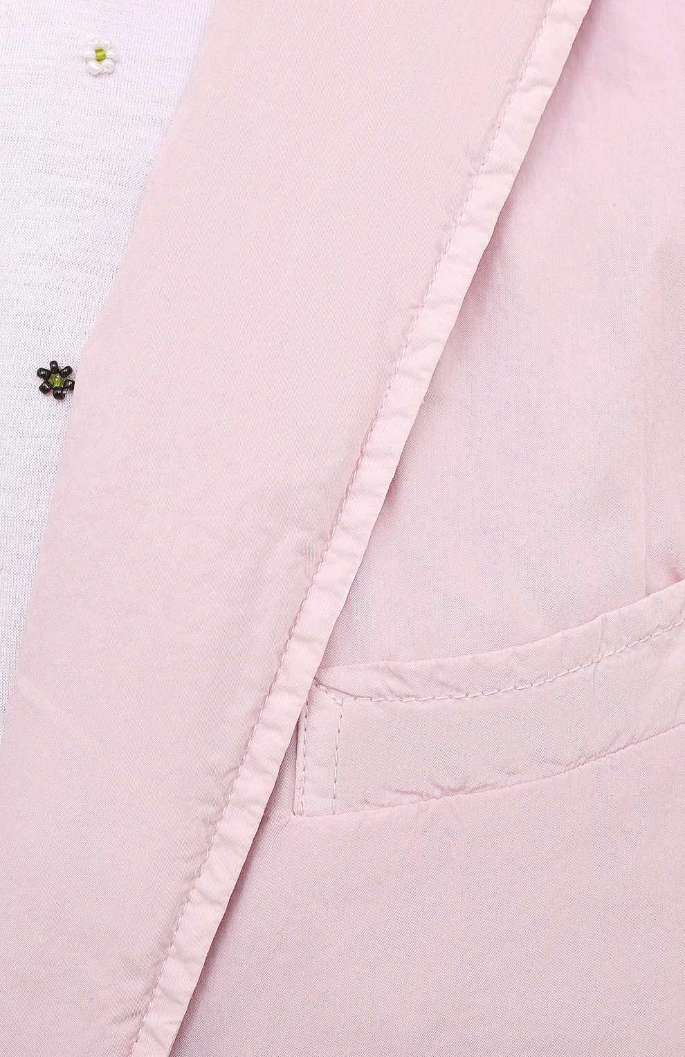 Хлопковый жакет DRIES VAN NOTEN розового цвета по цене 99500 руб., арт. 211-10414-2279, фото 5 Хлопковый жакет DRIES VAN NOTEN, арт. 211-10414-2279, фото 5