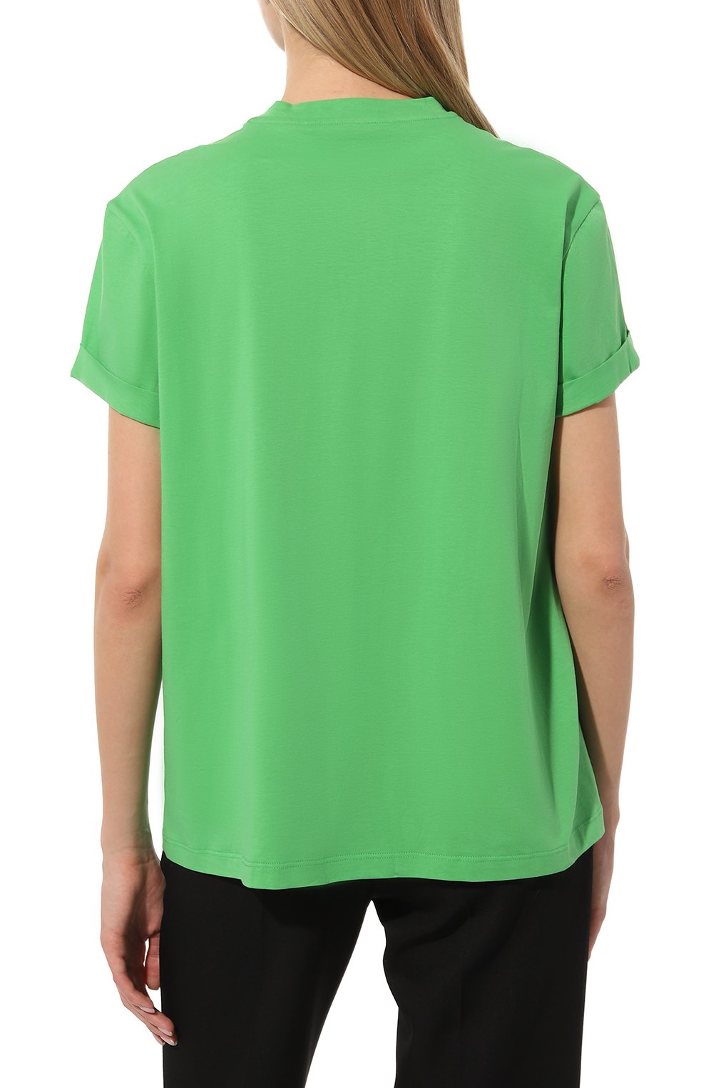 Хлопковая футболка STELLA MCCARTNEY, арт. 457142 SIW20, фото 4