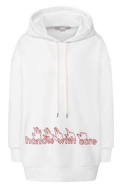 Женский хлопковое худи STELLA MCCARTNEY, арт. 554826/SNW69