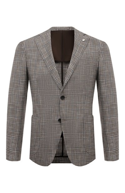 Мужской пиджак из хлопка и льна L.B.M. 1911, арт. 2411/1/42304