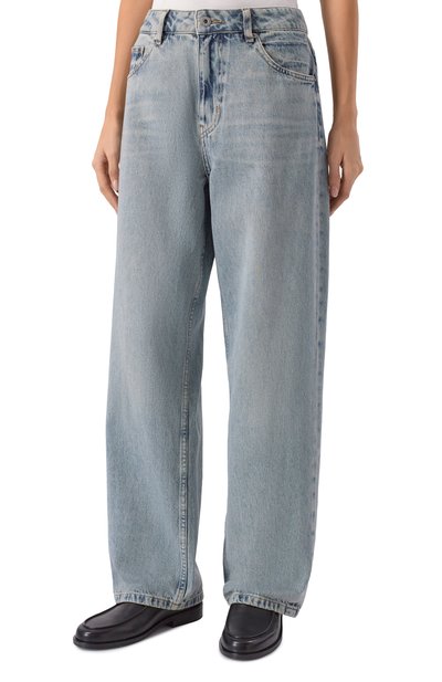 Джинсы HUGO BLUE голубого цвета по цене 16450 руб., арт. 50557383, фото 3 Джинсы HUGO BLUE, арт. 50557383, фото 3