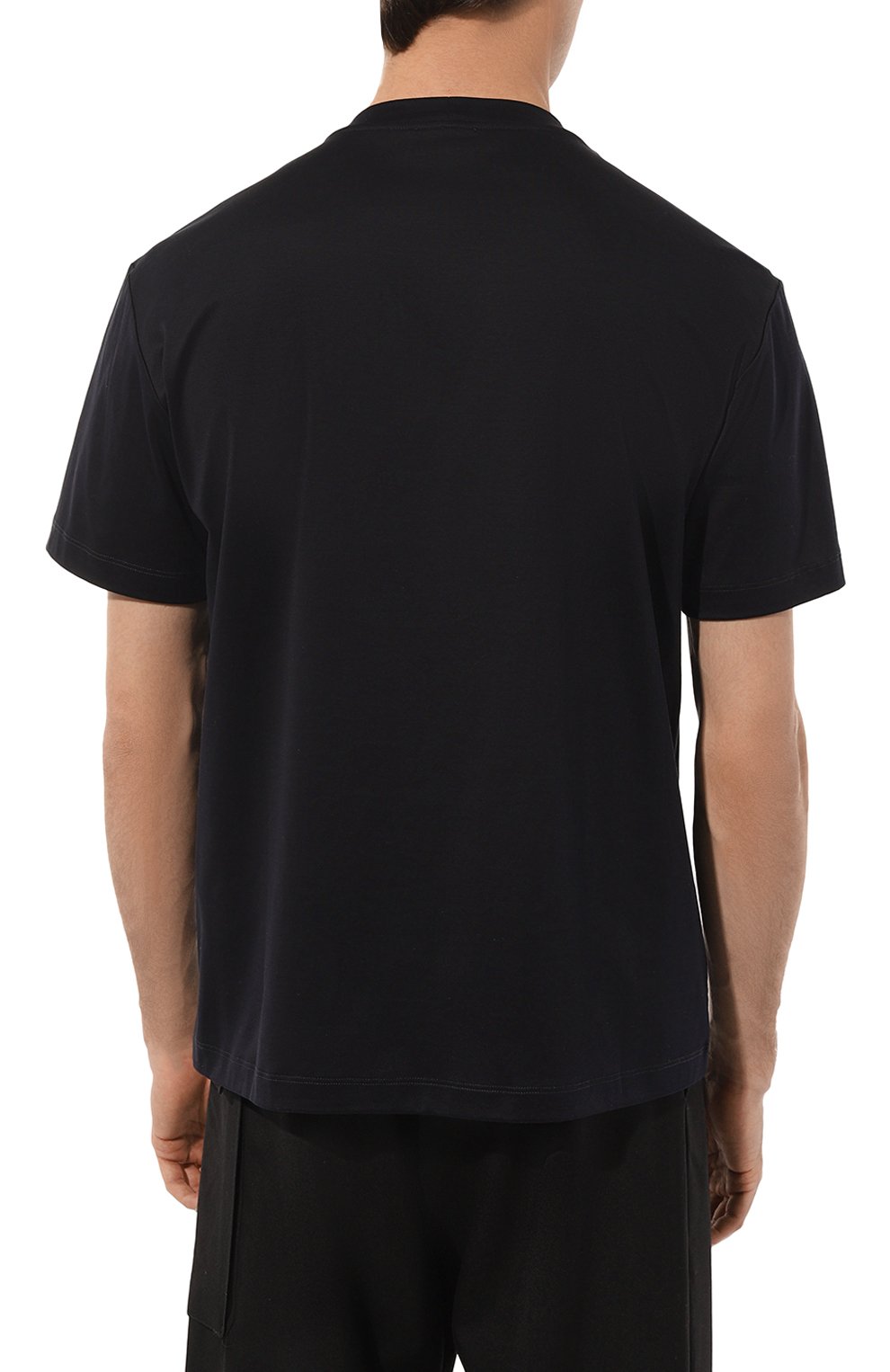 Хлопковая футболка GIORGIO ARMANI, арт. 3DSM68/SJXDZ, фото 4