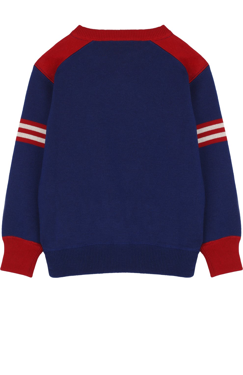 Шерстяной пуловер с аппликацией и круглым вырезом GUCCI, арт. 497629/X9L40, фото 2