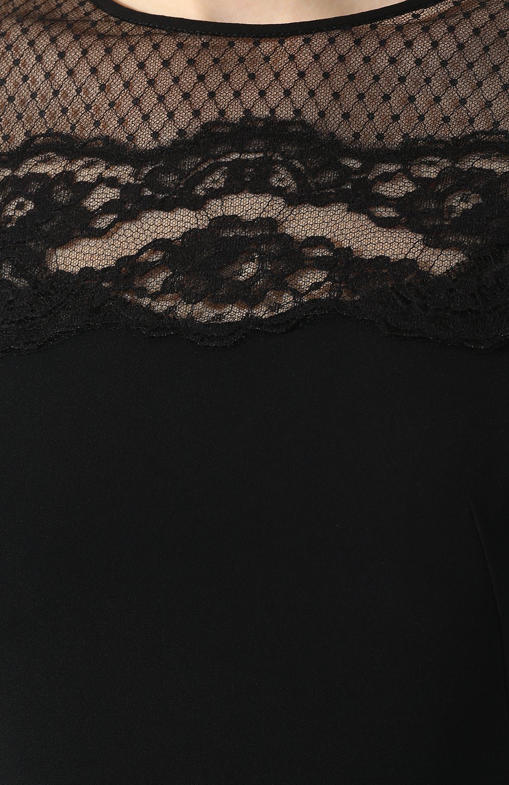 Приталенное платье DOLCE & GABBANA черного цвета по цене 254000 руб., арт. F6C2ST/FURDV, фото 5 Приталенное платье DOLCE & GABBANA, арт. F6C2ST/FURDV, фото 5