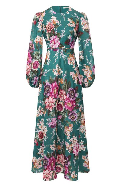 Женское льняное платье ZIMMERMANN, арт. 6338DALL