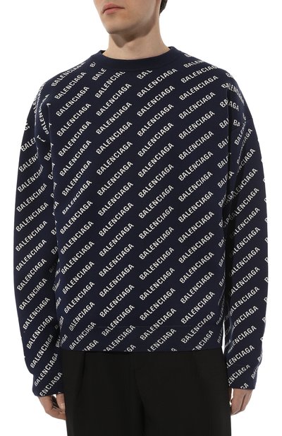 Джемпер из хлопка и шерсти BALENCIAGA, арт. 736247/T3233, фото 3