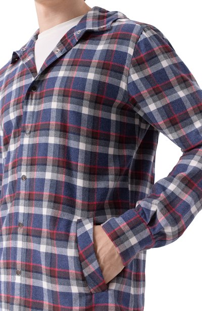 Хлопковая рубашка KITON, арт. UMCMARH0865105, фото 5