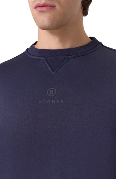 Свитшот BOGNER темно-синего цвета по цене 26400 руб., арт. 82009619, фото 5 Свитшот BOGNER, арт. 82009619, фото 5