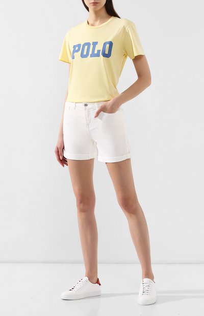 Хлопковая футболка POLO RALPH LAUREN, арт. 211744685, фото 2